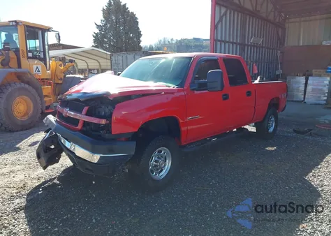 2004 Chevrolet Silverado 2500Hd Ls из США, поврежденный, VIN 1GCHK23144F112798